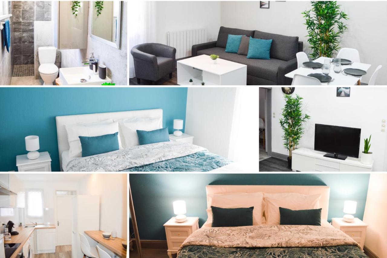 Apartamento Le Blue St Léon : 2 pièces COZY Lit King Size WIFI Colmar Exterior foto
