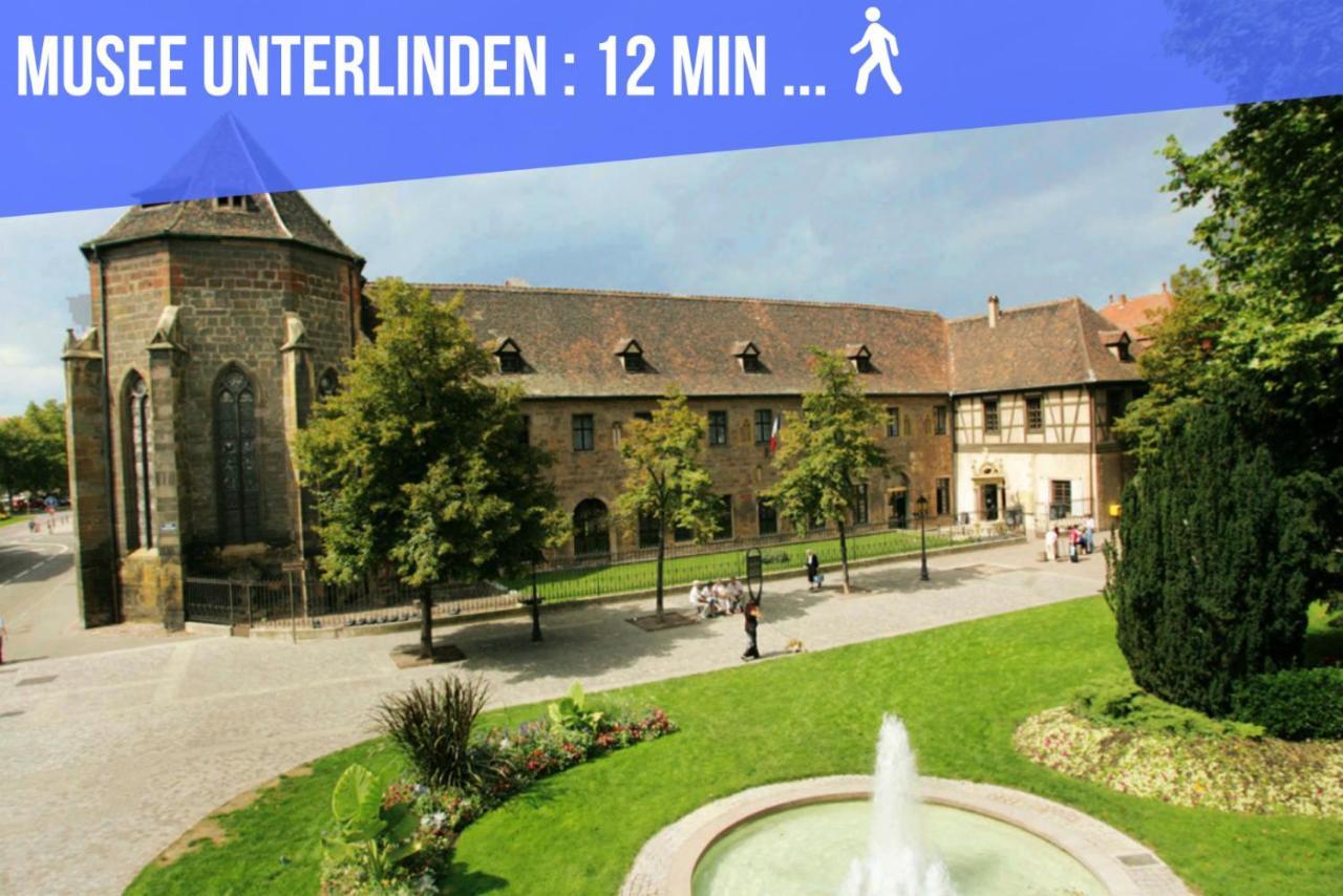 Apartamento Le Blue St Léon : 2 pièces COZY Lit King Size WIFI Colmar Exterior foto