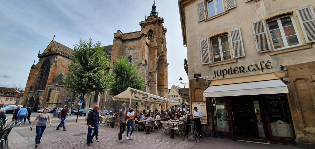 Apartamento Le Blue St Léon : 2 pièces COZY Lit King Size WIFI Colmar Exterior foto