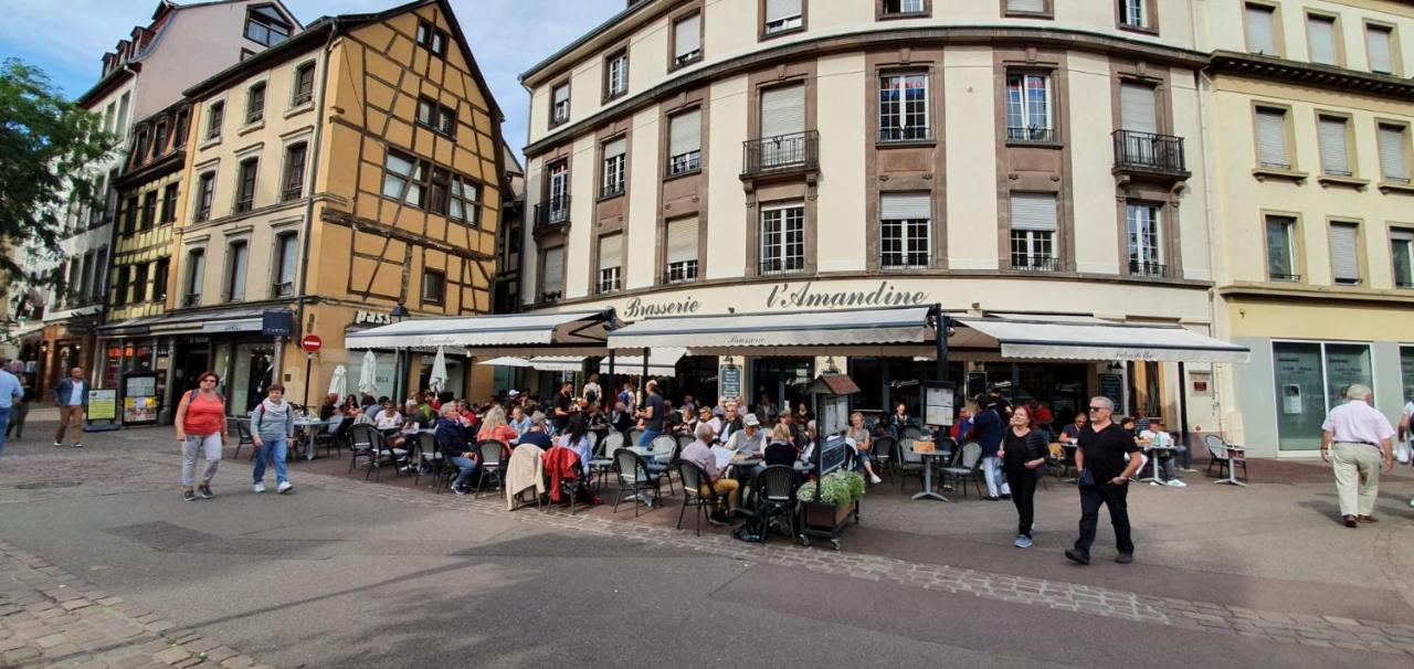 Apartamento Le Blue St Léon : 2 pièces COZY Lit King Size WIFI Colmar Exterior foto